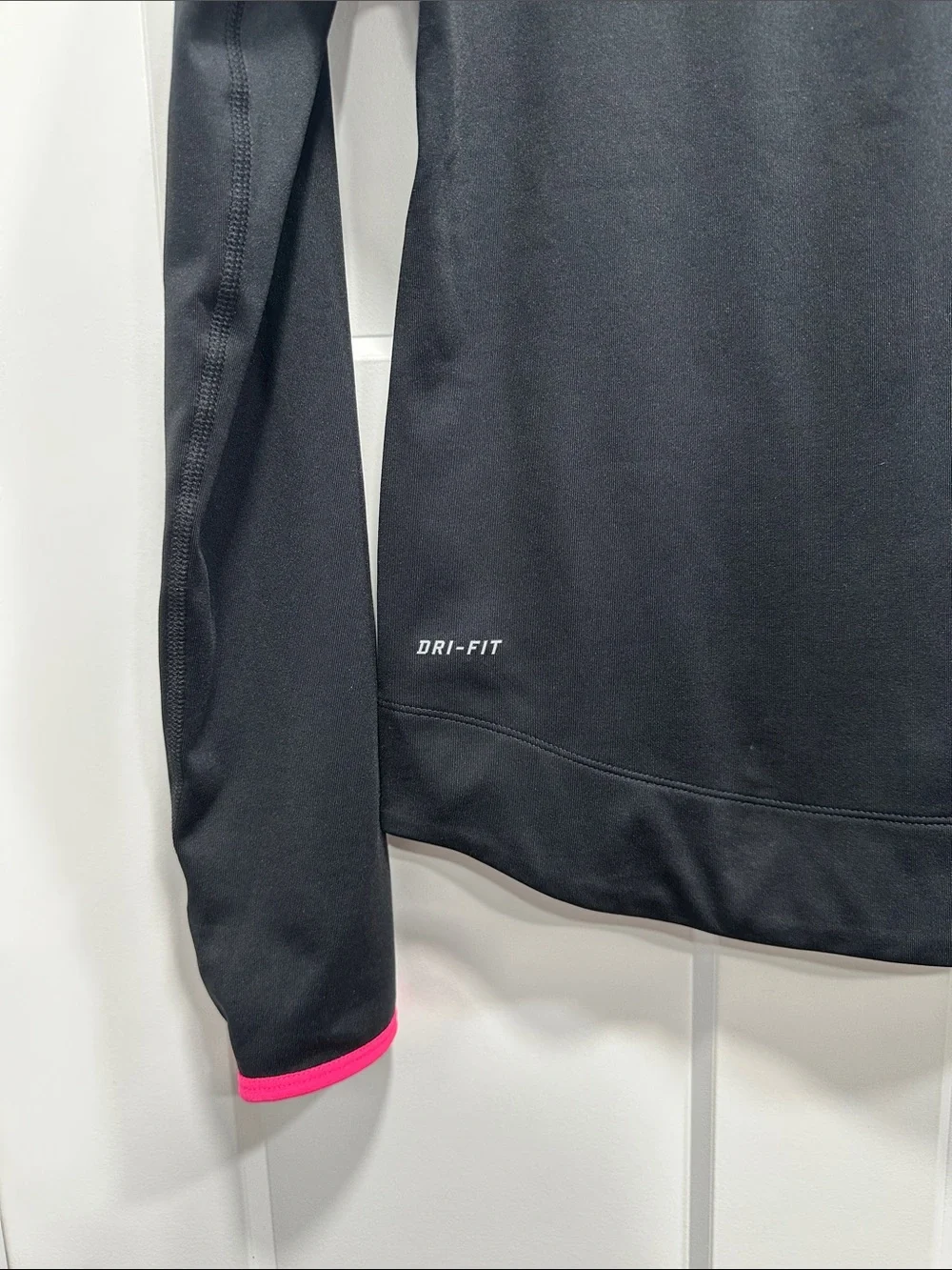 Girls Nike 1/4 Zip Hoodie - Size Large